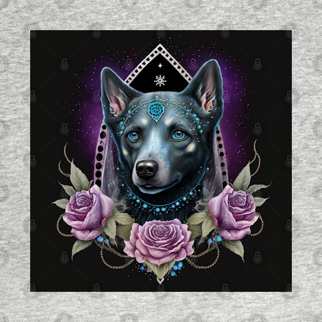 Gothic Australian Cattle Dog by Enchanted Reverie